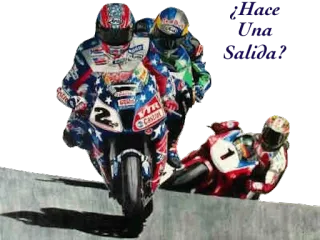 🏍 1a1a9de2 Mane Clean Bottizzle? гонки, мотоцикл, спорт, дорога, соревнование telegram sticker