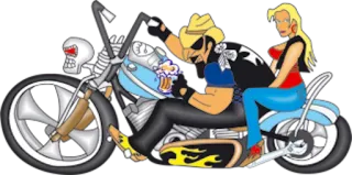 Bikers_Mens_By_Eighteen telegram stickers