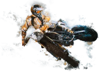 😎 93e378c2 мотоцикл, мотокросс, грязевой мотоцикл, райдер, спорт, экстремальный спорт telegram sticker