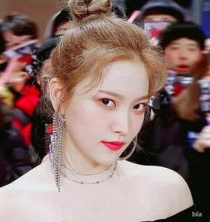 ✨ a063794e bila woman, face, portrait, makeup, fashion whatsapp sticker