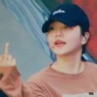 ✨ e59e92bb middle finger, offensive, gesture, woman whatsapp sticker