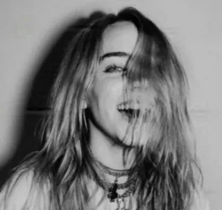 Билли Айлиш мемы by @fStikBot whatsapp stickers