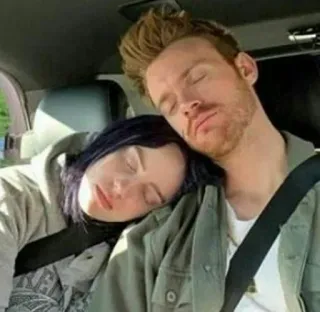 😴 d8997738 people, sleeping, resting, car, travel, couple telegram sticker