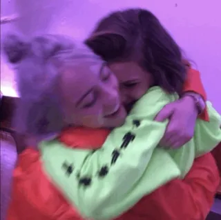 🕸 61bdbb45 ハグ, 友達, 抱擁, 愛情, 関係 whatsapp sticker