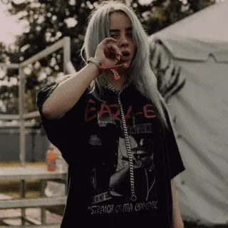 𝐵𝑖𝑙𝑙𝑖𝑒 𝐸𝑖𝑙𝑖𝑠𝒉 💛  -  @iBillieElish | Sin_A2 whatsapp stickers