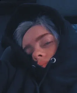 💚 c9af6cfa Billie Eilish billie eilish, chanteuse, musicien, célébrité, pop star, musique telegram sticker