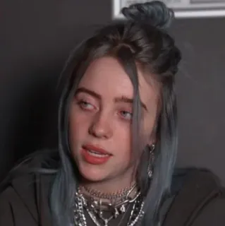 💧 029ed228 Billie Eilish 가수, 음악가, 빌리 아일리시, 팝스타 telegram sticker