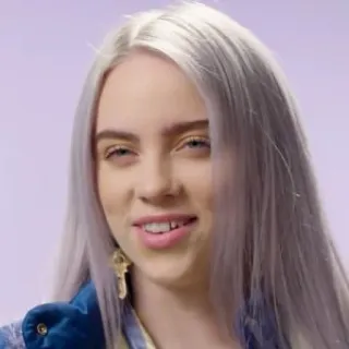 💧 0740f999 Billie Eilish 가수, 유명인, 음악가, 빌리 아일리시 telegram sticker