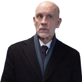 🙄 55245c5a John Malkovich acteur, beroemdheid, portret telegram sticker