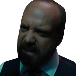 😡 f8d1123a Chuck Rhoades Billions billions, chuck rhoades, paul giamatti, showtime telegram sticker