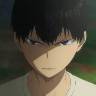 🙂 3982b852 Tobio Kageyama Haikyuu!! Anime, Haikyu!!, Tobio Kageyama, Kageyama, Sport, Volley-ball telegram sticker