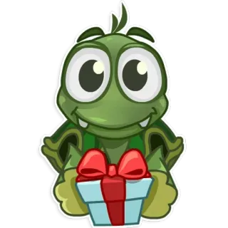 🎁 ed4c96c2 tartaruga, regalo, presente, carino, animale telegram sticker
