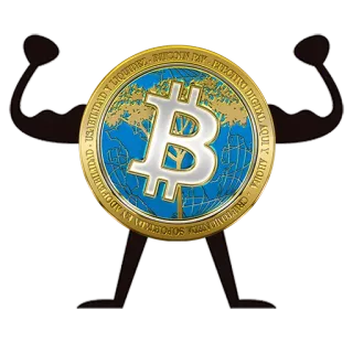 💪 805845e8 Bitcoin 비트코인, 암호화폐, 디지털 화폐, 화폐 telegram sticker