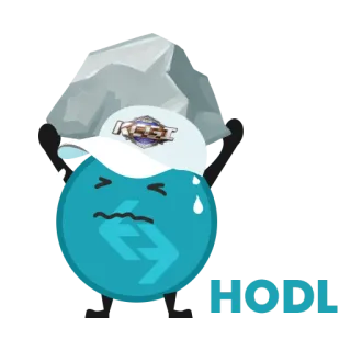 😭 54350a79 HODL cripto, hodl, inversión, meme, acción, invertir telegram sticker