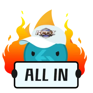 🔥 e5731cbc ALL IN jerga, juego de azar, casino, póker, juego, expresión telegram sticker