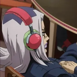 🧑‍🦼 51c3b4de Leone Abbacchio JoJo's Bizarre Adventure Anime, Jojo, Auriculares, Abbacchio telegram sticker