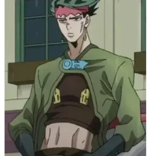 😡 649c8367 Rohan Kishibe JoJo's Bizarre Adventure Rohan Kishibe, JoJo's Bizarre Adventure, Anime, Manga telegram sticker