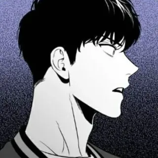 💸 0ae500a9 uomo, ritratto, faccia, bianco e nero, espressione, monocromo telegram sticker