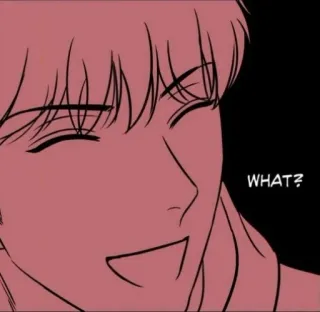 😐 3d7faf28 WHAT? persona, hombre, cara, texto, pregunta, dibujo animado, primer plano telegram sticker