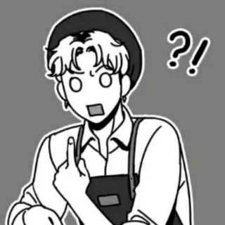 ⁉️ 933cb143 ?! dedo corazón, ofensivo, dibujos animados, pregunta, impactado telegram sticker