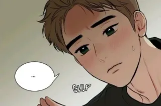 😟 e401e462 GULP hombre, trago, sudor, rubor, bocadillo telegram sticker