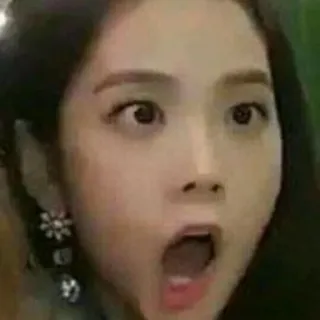 😱 c1d8bafb face, expression, shocked, woman, person telegram sticker