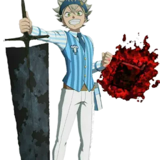 Black clover [ @kotetsu_shonen ] telegram stickers