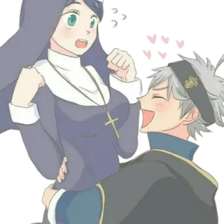 Black clover [ @kotetsu_shonen ] whatsapp stickers