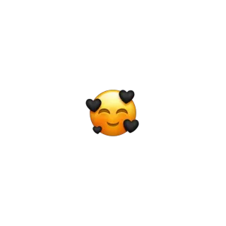 🥀 043f1b27 이모티콘, 하트눈, 사랑, 귀여운 telegram sticker