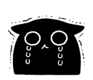 😭 c2fca414 ร้องไห้, เศร้า, อารมณ์, การ์ตูน, หยด, น้ำตา, ตัวละคร, นามธรรม whatsapp sticker