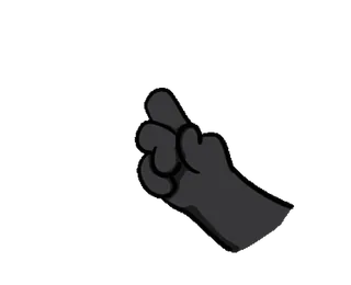 🐾 353cd0a9 rude gesture, offensive, hand gesture, insulting telegram sticker