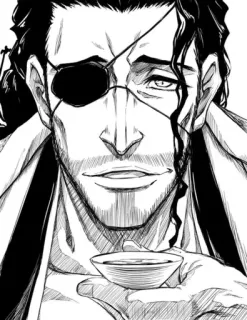 🌟 9254664a Shunsui Kyoraku Bleach 애니메이션, 만화, 캐릭터, 블리치, 쿄라쿠 슌스이 whatsapp sticker