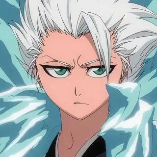 🌟 a4d393a5 Toshiro Hitsugaya Bleach 애니메이션, 만화, 만화, 히츠가야 토시로, 블리치 whatsapp sticker