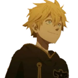 👀 91228834 Luck Voltia Black Clover Anime, Black Clover, Luck Voltia, Manga, Tovenaar, Magie whatsapp sticker