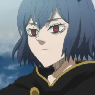 🖤 dfb8563f Nero Black Clover Anime, Penyihir, Sihir, Black Clover, Nero telegram sticker