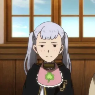 🌟 91aeefc4 Noelle Silva Black Clover Anime, Black Clover, Noelle Silva, Manga, Słodkie telegram sticker