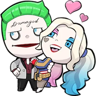 BlackCross’ Suicide Squad telegram stickers