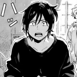 🖤 d2fff940 ハ Anime, Manga, Geschrokken, Expressie, Kunst, Karakter telegram sticker