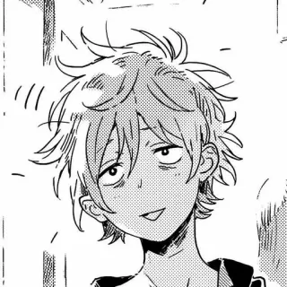 🖤 e9c2a877 Anime, Manga, Cartoon, Portret, Illustratie telegram sticker