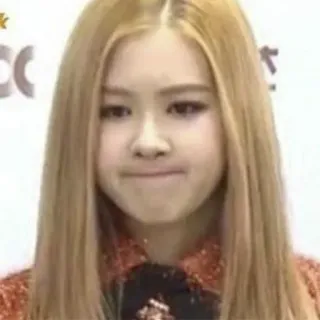 😣 941c5bb8 mujer, pelo rubio, persona, retrato whatsapp sticker