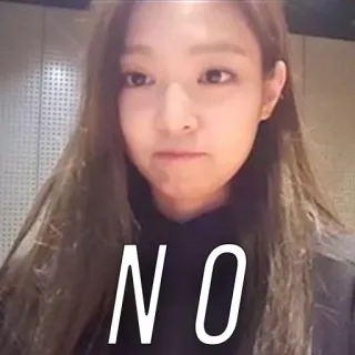 🙃 a2c56782 NO no, desacuerdo, rechazo, negativo, expresión whatsapp sticker