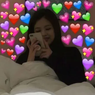 🥰 2b6e927b hati, cinta, wanita, hati, kasih sayang, emosi telegram sticker