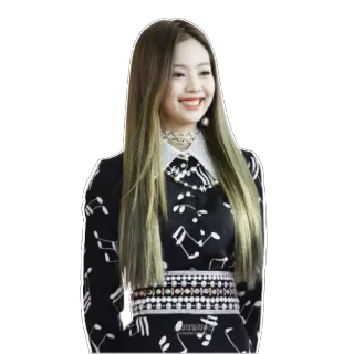 😄 45cbe001 Jennie kpop, ジェニ, blackpink, 歌手, 女性, 音楽 whatsapp sticker