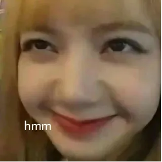 ☺️ 7e2e5b01 hmm うーん, ミーム, 表情, 顔の表情 whatsapp sticker