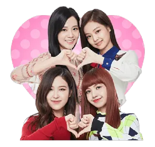 ❤️ a671a87a kpop, หัวใจ, ความรัก, ผู้หญิง, วงดนตรี telegram sticker