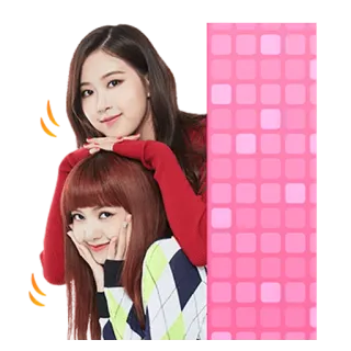 🤗 53f855ad kpop, girl group, cantante, rose, lisa, estetica rosa, celebrità whatsapp sticker