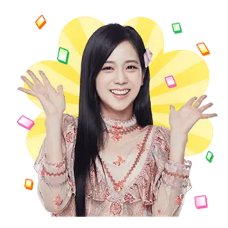 🛎 5c24c9bb Jisoo jisoo, kpop, k-pop, cantante, blackpink, donna, celebrità whatsapp sticker
