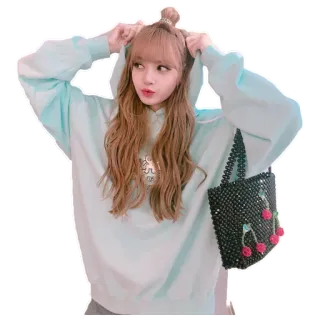 😘 1915d671 Lisa 韩流, 歌手, 名人, 时尚, 美妆, 女孩 telegram sticker