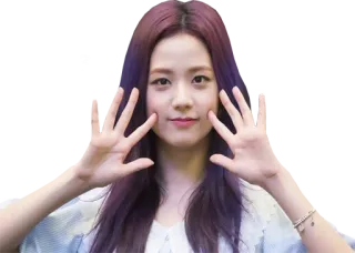 👋 5deb6985 女性, 韩流, 美妆, 亚洲 telegram sticker