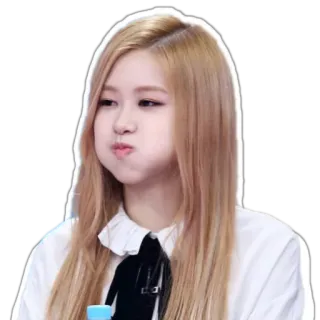 🤢 e401dadc Rose kpop, rose, blackpink, 韩国流行, 歌手, 音乐, 可爱 telegram sticker